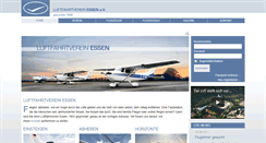 Desktop Screenshot of luftfahrtverein-essen.de