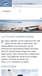 Mobile Screenshot of luftfahrtverein-essen.de